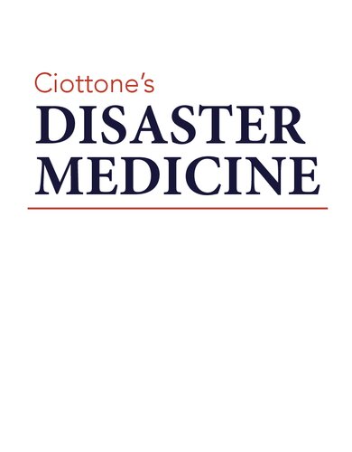 Ciottone's Disaster Medicine (PDF/EPUB Version)