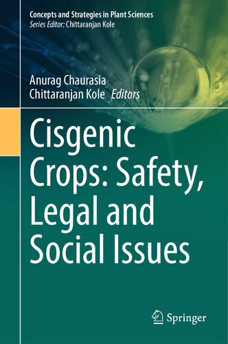 Cisgenic Crops: Safety, Legal and Social Issues (PDF/EPUB Version)
