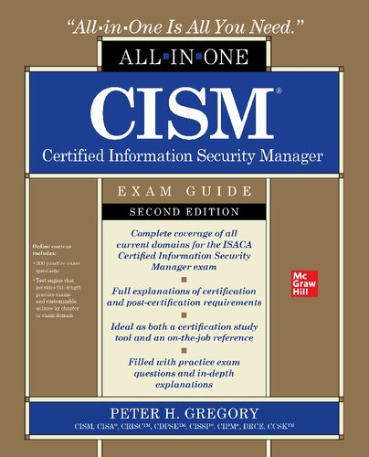 CISM Certified Information Security Manager. Exam Guide (PDF/EPUB Version)
