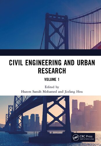 Civil Engineering and Urban Research: Volume 1 (PDF/EPUB Version)
