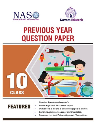 Class 10 NASO 10 years question Paper (PDF/EPUB Version)
