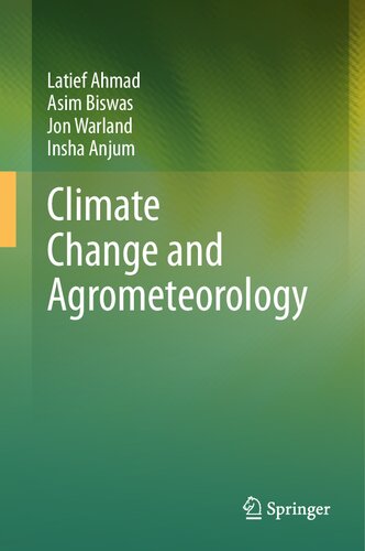 Climate Change and Agrometeorology (PDF/EPUB Version)
