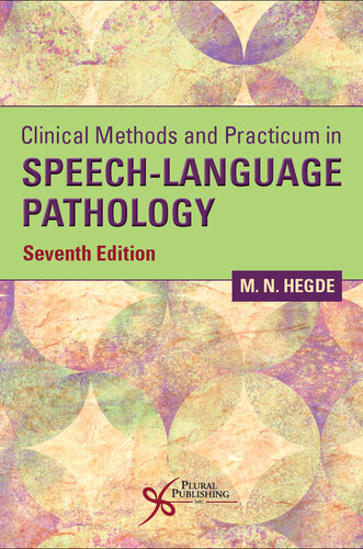 Clinical Methods and Practicum in Speech-Language Pathology (PDF/EPUB Version)
