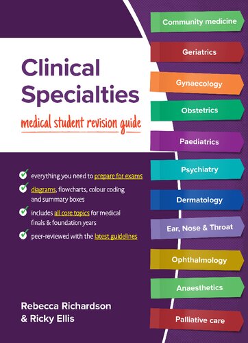 Clinical Specialties: Medical student revision guide (Student Medicine) (PDF/EPUB Version)
