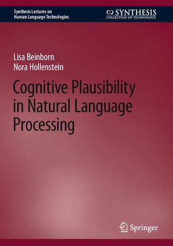 Cognitive Plausibility in Natural Language Processing (PDF/EPUB Version)
