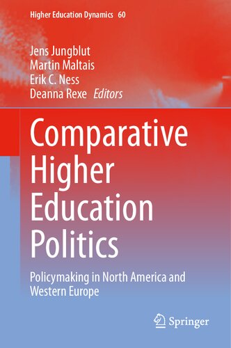 Comparative Higher Education Politics: Policymaking in North America and Western Europe (PDF/EPUB Version)

