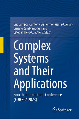 Complex Systems and Their Applications: Fourth International Conference (EDIESCA 2023) (PDF/EPUB Version)