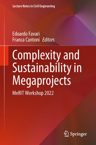 Complexity and Sustainability in Megaprojects: MeRIT Workshop 2022 (PDF/EPUB Version)

