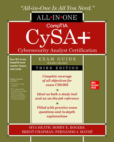 CompTIA CySA+ Cybersecurity Analyst Certification All-in-One Exam Guide (Exam CS0-003) (PDF/EPUB Version)