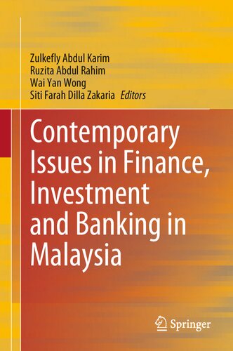Contemporary Issues in Finance, Investment and Banking in Malaysia (PDF/EPUB Version)