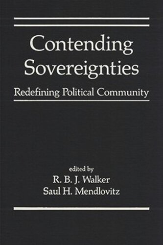 Contending Sovereignties: Redefining Political Community (PDF/EPUB Version)
