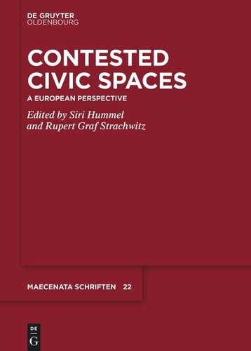 Contested Civic Spaces: A European Perspective (PDF/EPUB Version)
