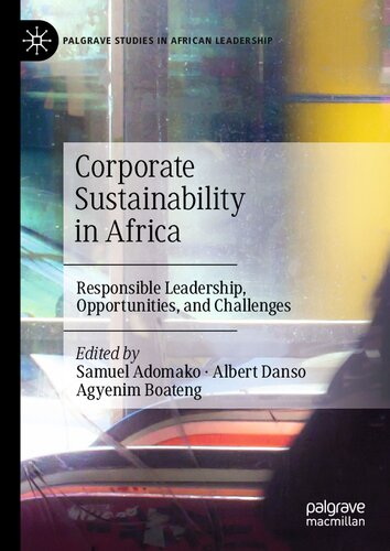 Corporate Sustainability in Africa: Responsible Leadership, Opportunities, and Challenges (Palgrave Studies in African Leadership) (PDF/EPUB Version)
