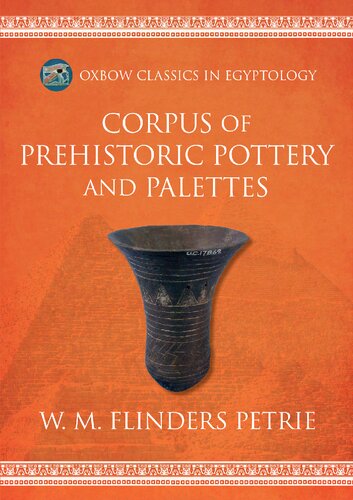 Corpus of Prehistoric Pottery and Palettes (PDF/EPUB Version)
