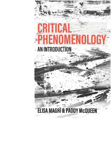 Critical Phenomenology: An Introduction (PDF/EPUB Version)
