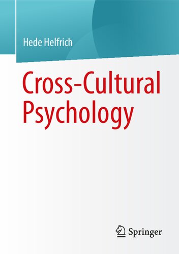Cross-Cultural Psychology (PDF/EPUB Version)