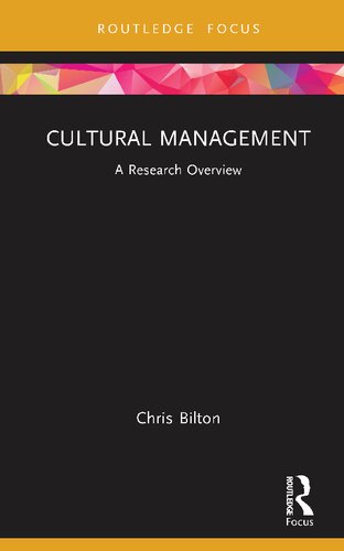 Cultural Management: A Research Overview (PDF/EPUB Version)
