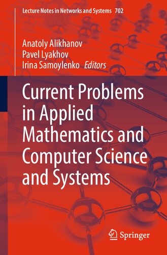 Current Problems in Applied Mathematics and Computer Science and Systems (PDF/EPUB Version)
