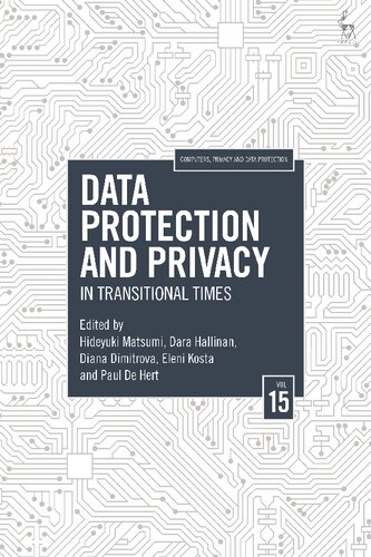 Data Protection and Privacy, Volume 15: In Transitional Times (PDF/EPUB Version)
