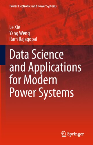 Data Science and Applications for Modern Power Systems (PDF/EPUB Version)
