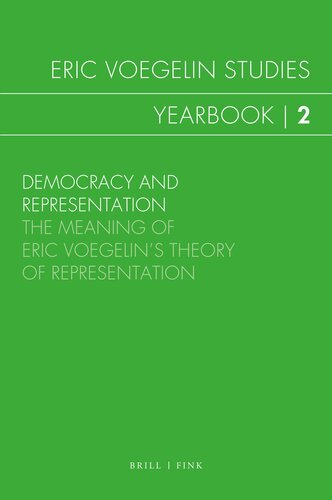 Democracy and Representation: The Meaning of Eric Voegelin's Theory of Representation (PDF/EPUB Version)
