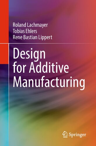 Design for Additive Manufacturing (PDF/EPUB Version)