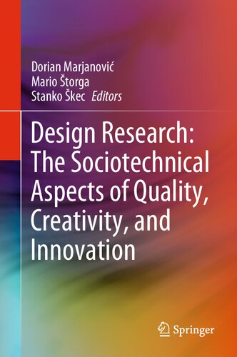 Design Research: The Sociotechnical Aspects of Quality, Creativity, and Innovation (PDF/EPUB Version)