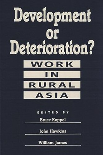 Development or Deterioration?: Work in Rural Asia (PDF/EPUB Version)
