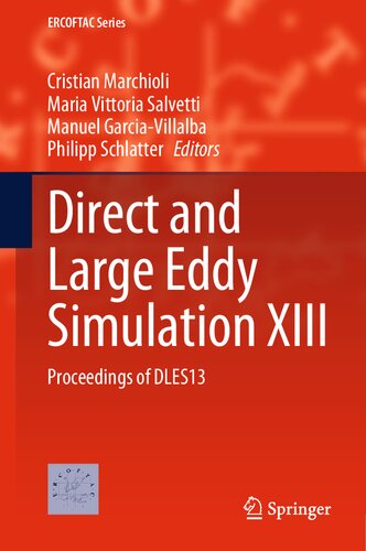 Direct and Large Eddy Simulation XIII: Proceedings of DLES13 (ERCOFTAC Series, 31) (PDF/EPUB Version)
