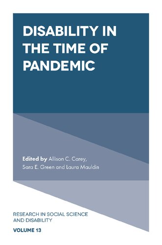 Disability in the Time of Pandemic (PDF/EPUB Version)
