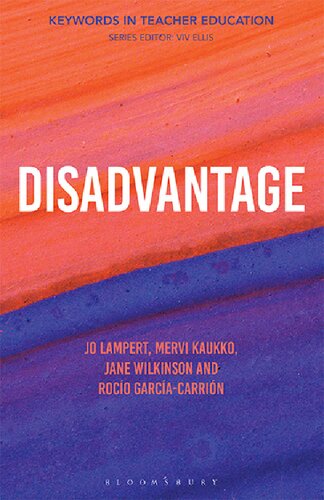 Disadvantage: Keywords in Teacher Education (PDF/EPUB Version)