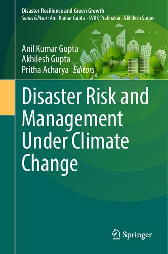 Disaster Risk and Management Under Climate Change (Disaster Resilience and Green Growth) (PDF/EPUB Version)
