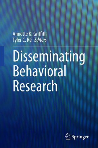 Disseminating Behavioral Research (PDF/EPUB Version)
