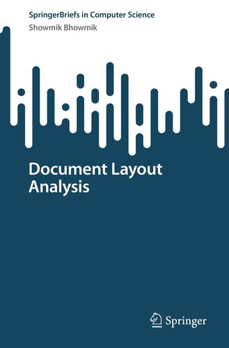 Document Layout Analysis (SpringerBriefs in Computer Science) (PDF/EPUB Version)
