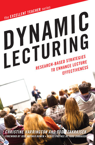 Dynamic Lecturing: Research-Based Strategies to Enhance Lecture Effectiveness (PDF/EPUB Version)

