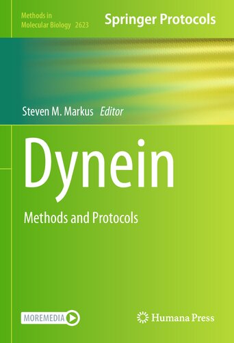 Dynein: Methods and Protocols (PDF/EPUB Version)
