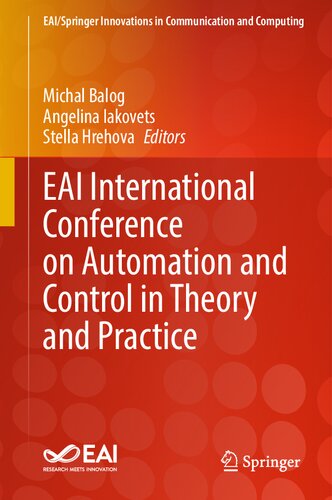 EAI International Conference on Automation and Control in Theory and Practice (EAI/Springer Innovations in Communication and Computing) (PDF/EPUB Version)
