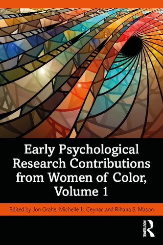 Early Psychological Research Contributions from Women of Color Volume 1 (PDF/EPUB Version)
