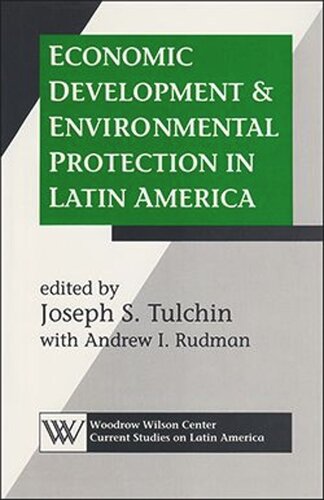 Economic Development and Environmental Protection in Latin America (PDF/EPUB Version)
