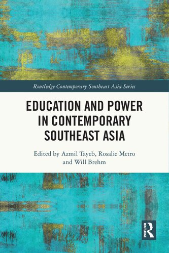 Education and Power in Contemporary Southeast Asia (PDF/EPUB Version)
