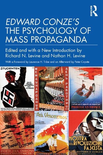 Edward Conze's The Psychology of Mass Propaganda (PDF/EPUB Version)
