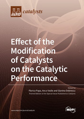Effect of the Modification of Catalysts on the Catalytic Performance (PDF/EPUB Version)
