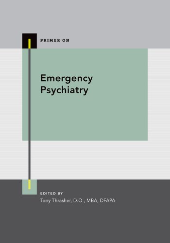 Emergency Psychiatry (PRIMER ON SERIES) (PDF/EPUB Version)
