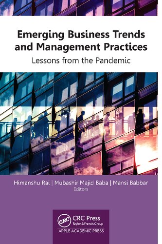 Emerging Business Trends and Management Practices: Lessons from the Pandemic (PDF/EPUB Version)