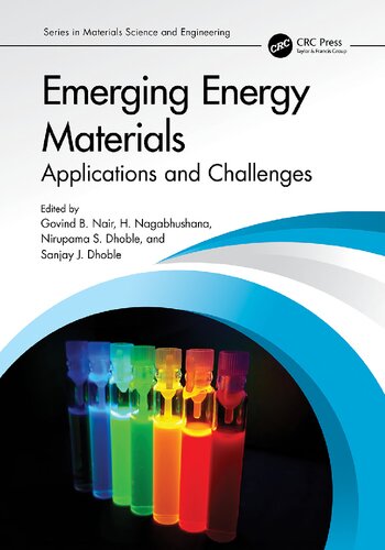 Emerging Energy Materials: Applications and Challenges (PDF/EPUB Version)