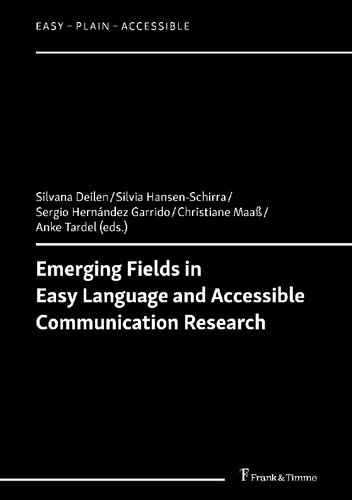 Emerging Fields in Easy Language and Accessible Communication Research (PDF/EPUB Version)
