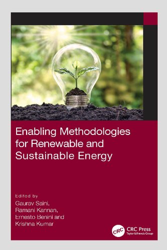 Enabling Methodologies for Renewable and Sustainable Energy (PDF/EPUB Version)
