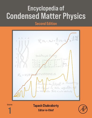 Encyclopedia of Condensed Matter Physics (PDF/EPUB Version)
