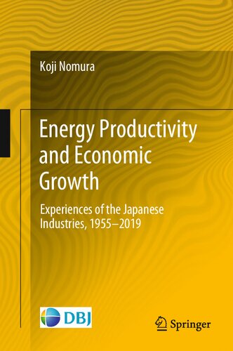 Energy Productivity and Economic Growth: Experiences of the Japanese Industries, 1955–2019 (PDF/EPUB Version)
