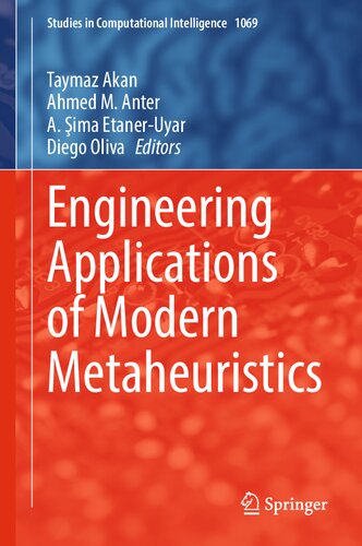Engineering Applications of Modern Metaheuristics (PDF/EPUB Version)
